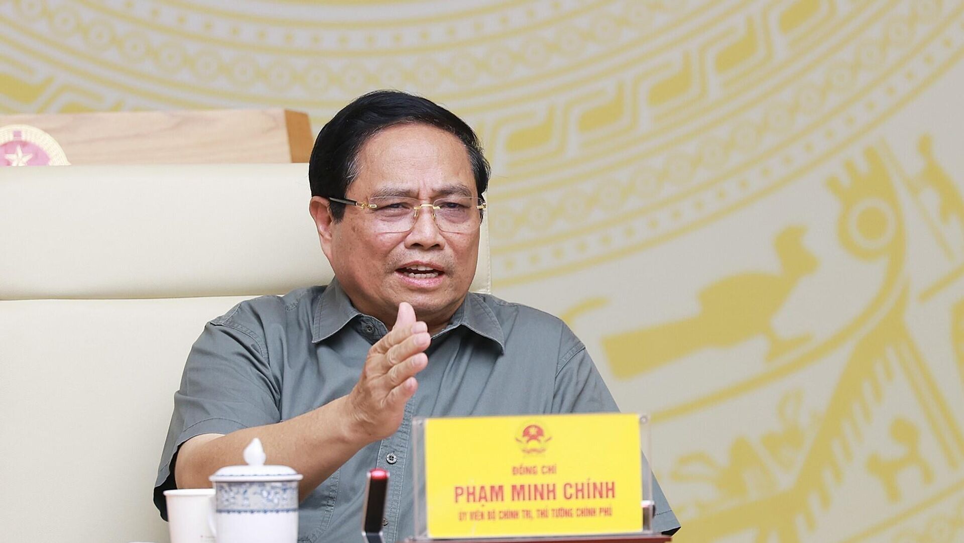 Thủ tướng Phạm Minh Chính chủ trì phiên họp lần thứ nhất của BCĐ Trung ương về chính sách nhà ở và thị trường bất động sản
Thủ tướng Phạm Minh Chính chủ trì phiên họp lần thứ nhất của BCĐ Trung ương về chính sách nhà ở và thị trường bất động sản
- Sputnik Việt Nam, 1920, 23.09.2025