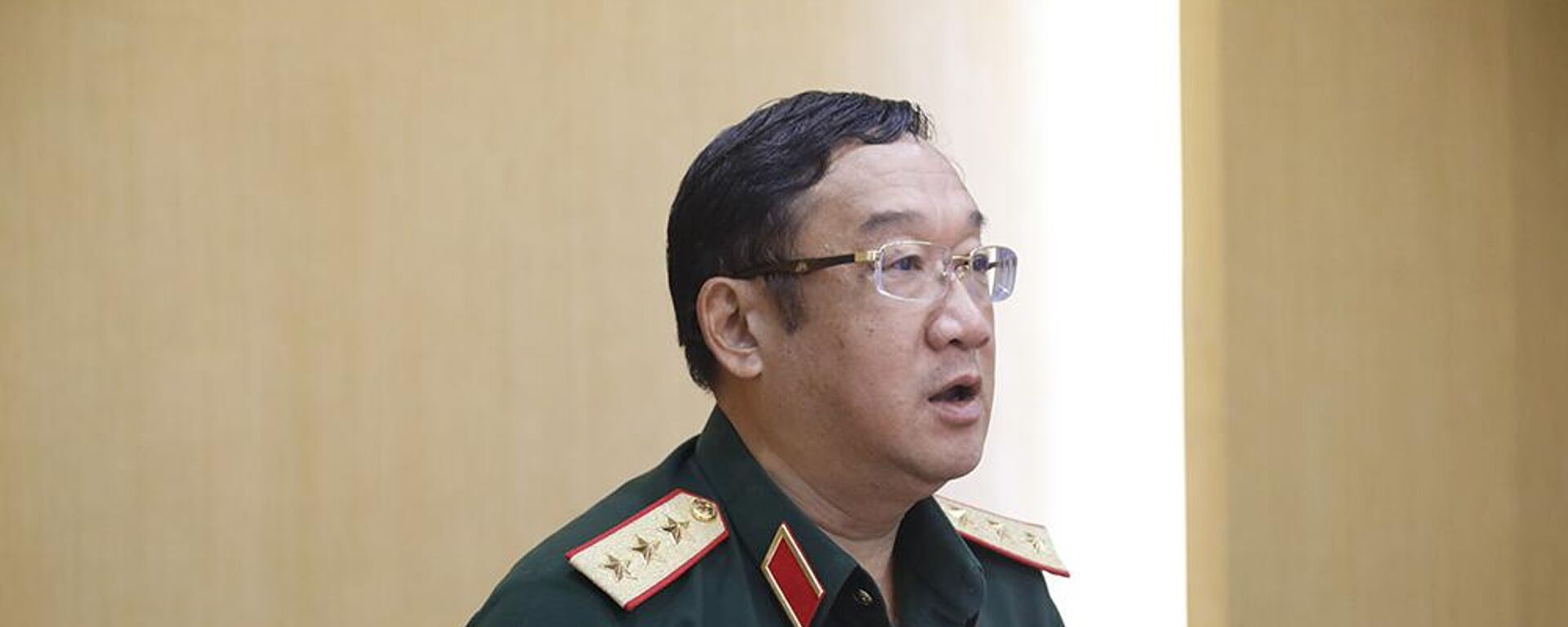 Thượng tướng Phạm Hoài Nam phát biểu tại buổi làm việc. - Sputnik Việt Nam, 1920, 23.09.2025