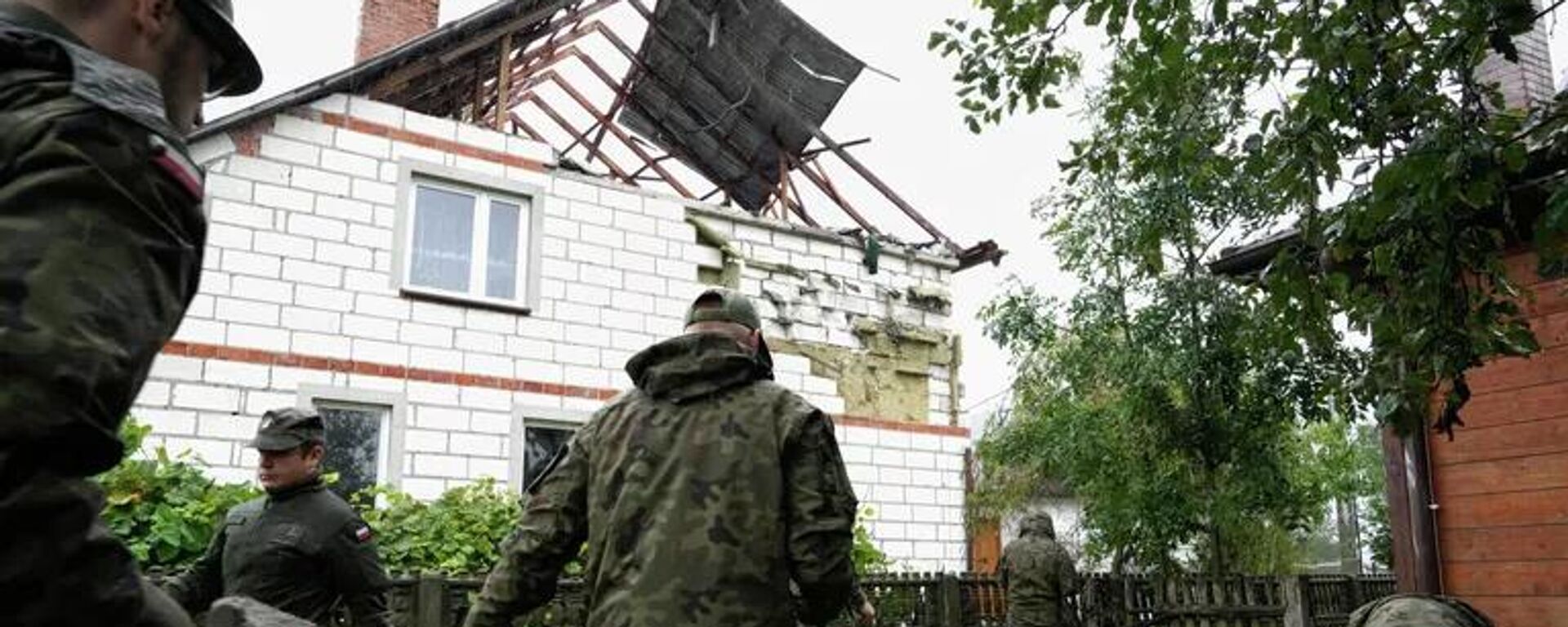 Một ngôi nhà bị phá hủy gần Lublin, Ba Lan - Sputnik Việt Nam, 1920, 24.09.2025