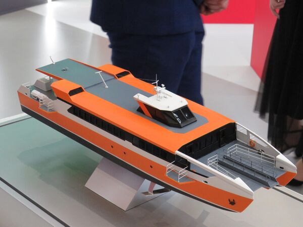 Mẫu tàu cao tốc chở khách HSC150B - Sputnik Việt Nam