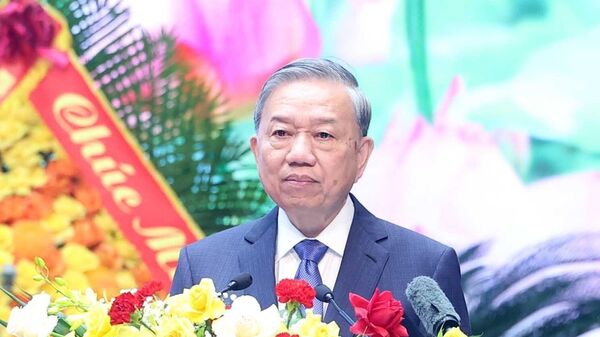 Tổng Bí thư Tô Lâm phát biểu - Sputnik Việt Nam
