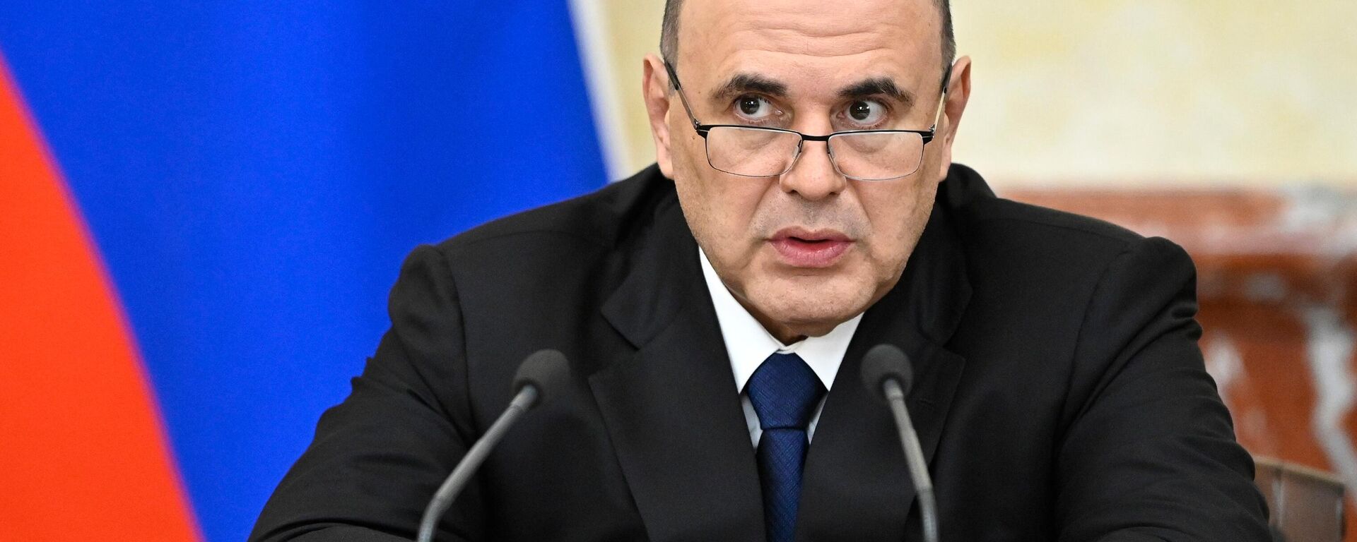 Thủ tướng Nga Mikhail Mishustin chủ trì cuộc họp Nội các Bộ trưởng Nga - Sputnik Việt Nam, 1920, 18.11.2025