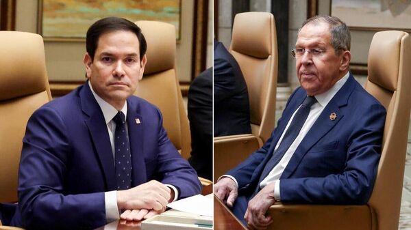 Ngoại trưởng Nga Sergey Lavrov và Ngoại trưởng Mỹ Marco Rubio - Sputnik Việt Nam
