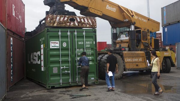 В порту Хайфон, Вьетнам - Sputnik Việt Nam