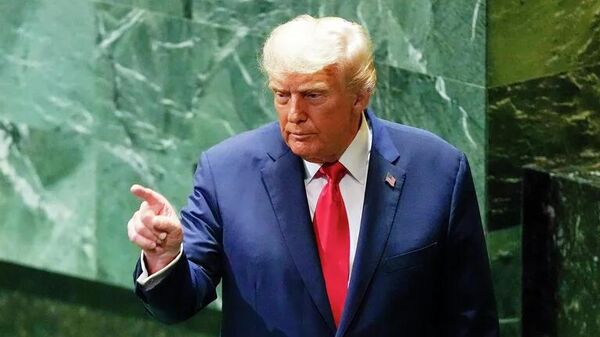 Tổng thống Hoa Kỳ Donald Trump tại Đại hội đồng Liên Hợp Quốc - Sputnik Việt Nam