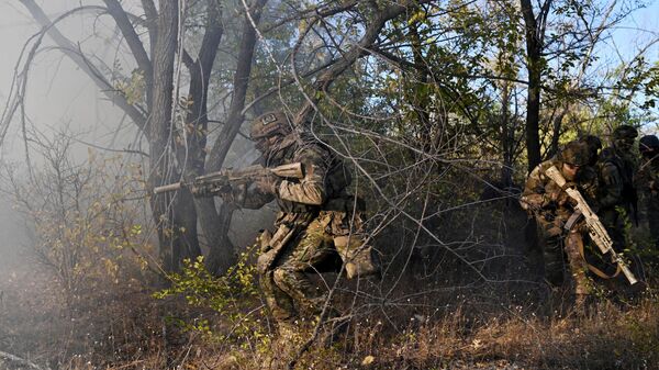 Huấn luyện máy bay tấn công của Nhóm Lực lượng phía Nam Nga tại khu vực tác chiến quân sự đặc biệt - Sputnik Việt Nam