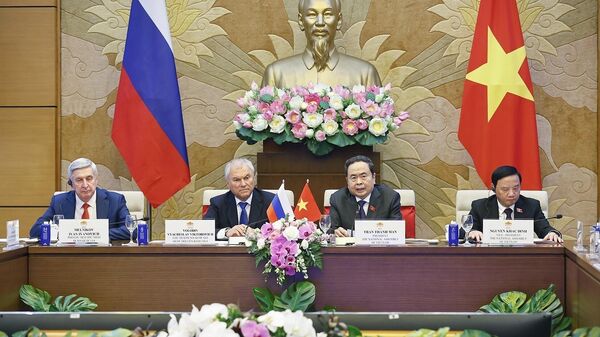 Khai mạc Phiên họp lần thứ tư Ủy ban Liên nghị viện về hợp tác giữa Quốc hội Việt Nam và Duma Quốc gia Nga - Sputnik Việt Nam