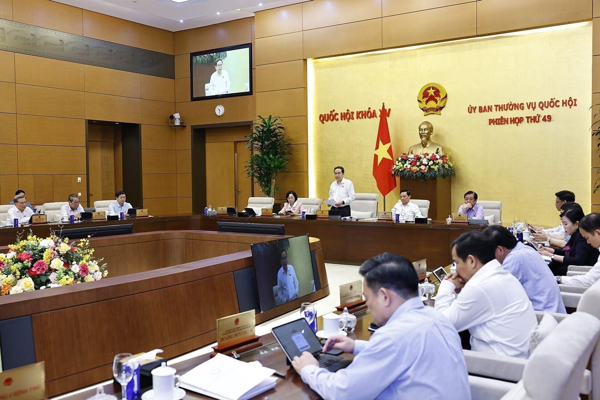 Chủ tịch Quốc hội Trấn Thanh Mẫn phát biểu bế mạc Phiên họp
 - Sputnik Việt Nam, 1920, 29.09.2025