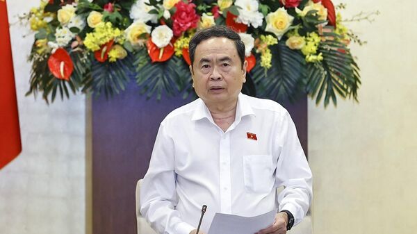 Chủ tịch Quốc hội Trấn Thanh Mẫn phát biểu bế mạc Phiên họp
 - Sputnik Việt Nam