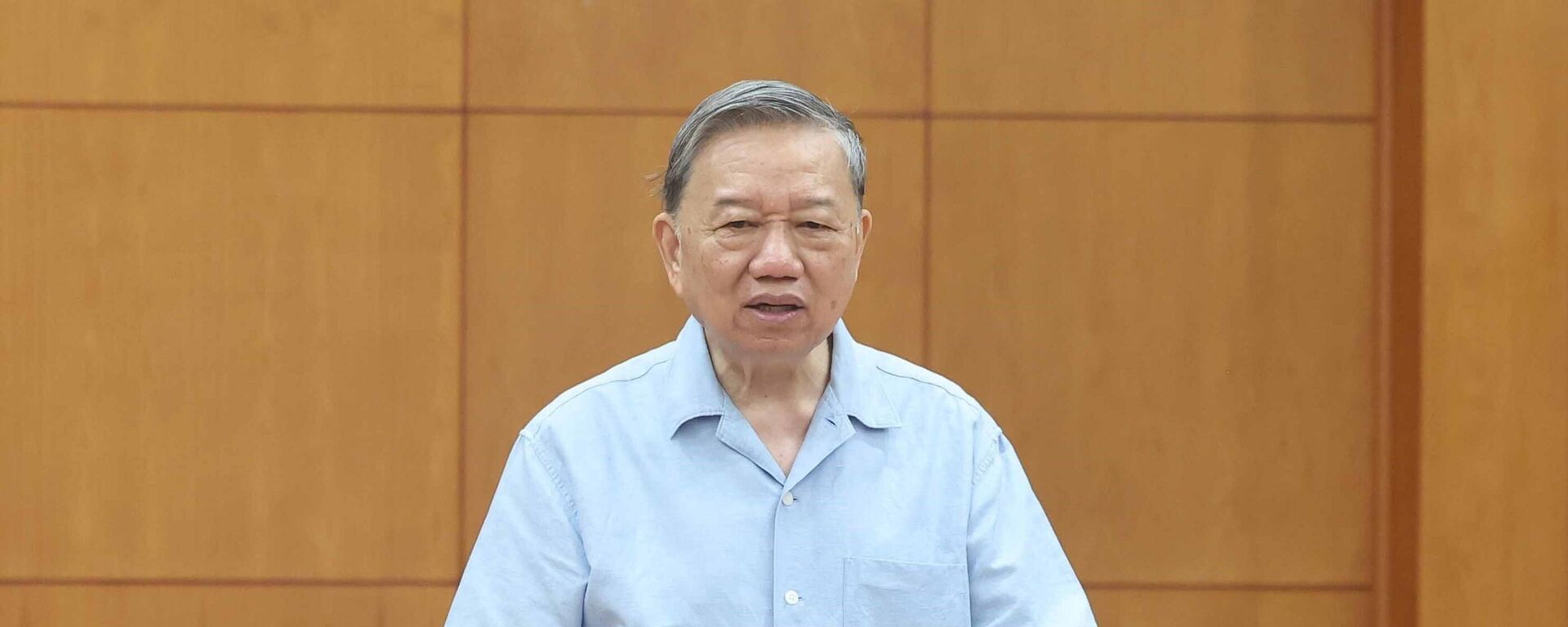 Tổng Bí thư Tô Lâm phát biểu chỉ đạo cuộc họp
 - Sputnik Việt Nam, 1920, 29.09.2025