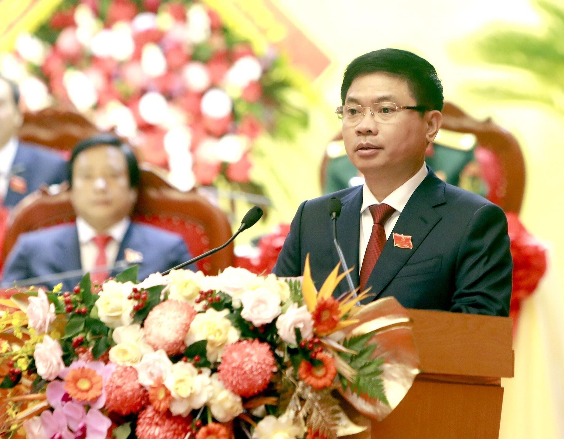 Bí thư Tỉnh ủy Phú Thọ Trương Quốc Huy phát biểu tại Đại hội
 - Sputnik Việt Nam, 1920, 30.09.2025