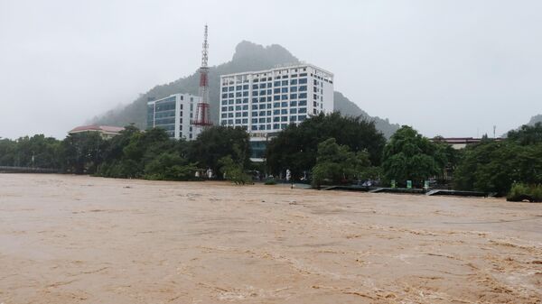 Nước sông Lô (Tuyên Quang) dâng kỷ lục, gây ngập lụt trên diện rộng - Sputnik Việt Nam