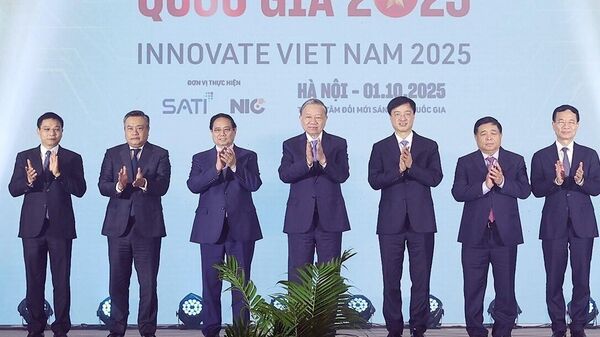 Tổng Bí thư Tô Lâm dự Lễ hưởng ứng Ngày hội đổi mới sáng tạo Quốc gia năm 2025 - Sputnik Việt Nam