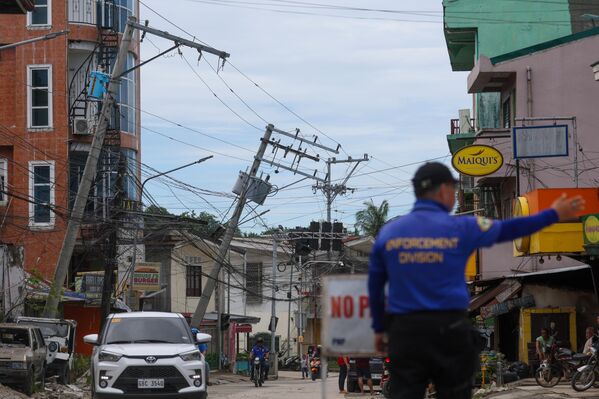Hậu quả động đất ở thành phố Bogo, Cebu, Philippines - Sputnik Việt Nam