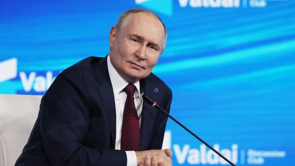 Tổng thống Vladimir Putin tham gia hoạt động của Câu lạc bộ thảo luận Valdai - Sputnik Việt Nam
