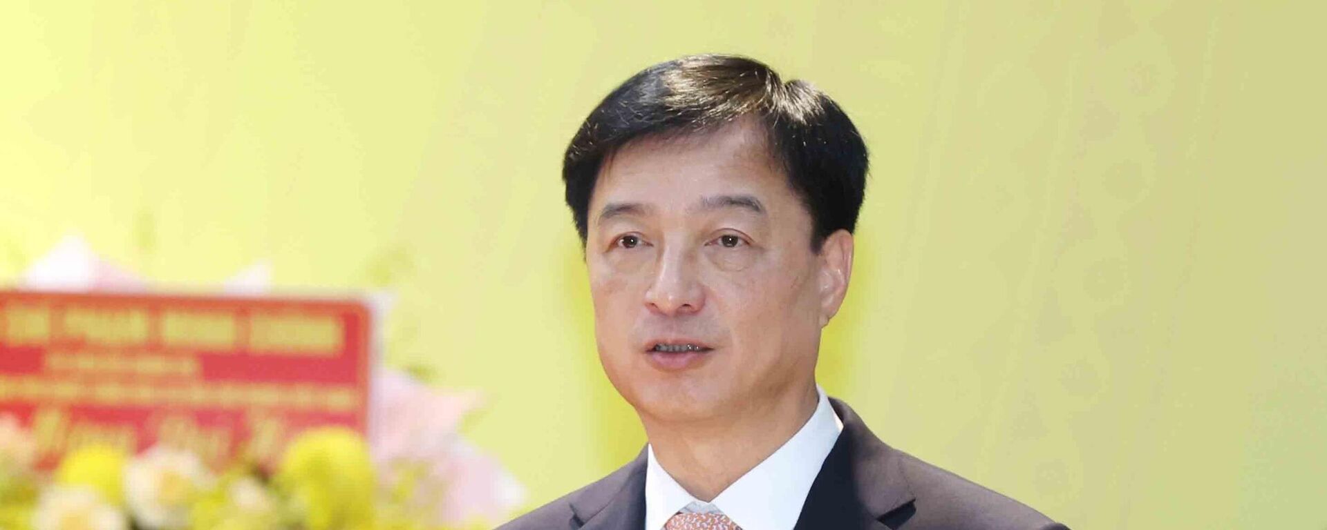 Đồng chí Nguyễn Duy Ngọc, Uỷ viên Bộ Chính trị, Bí thư Trung ương Đảng, Chủ nhiệm Uỷ ban Kiểm tra Trung ương phát biểu chỉ đạo Đại hội
 - Sputnik Việt Nam, 1920, 03.10.2025