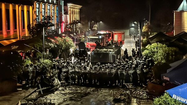 Cuộc biểu tình của phe đối lập ở Tbilisi - Sputnik Việt Nam