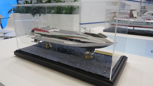 Tàu cánh ngầm Meteor-2020  - Sputnik Việt Nam