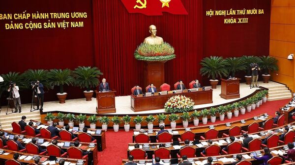 Tổng Bí thư Tô Lâm phát biểu khai mạc Hội nghị lần thứ mười ba, Ban Chấp hành Trung ương Đảng khoá XIII
 - Sputnik Việt Nam
