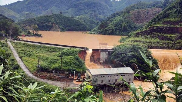 Hiện trường đập thủy điện Bắc Khê (Lạng Sơn) bị vỡ chiều 7/10/2025
 - Sputnik Việt Nam