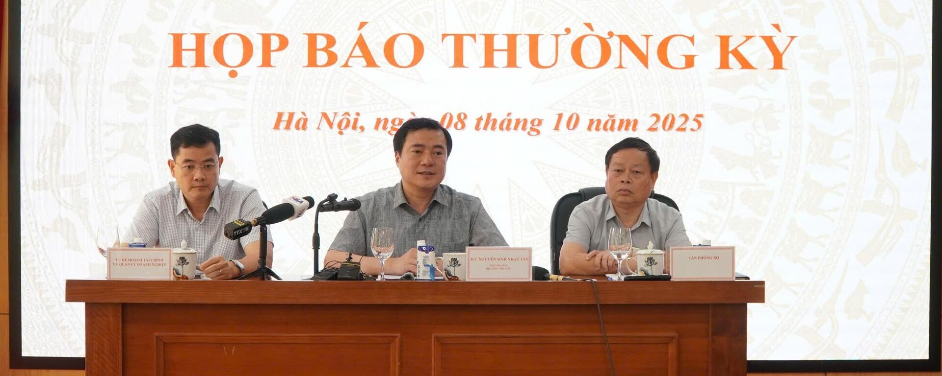 Bộ Công Thương họp báo thường kỳ quý III/2025 - Sputnik Việt Nam, 1920, 08.10.2025