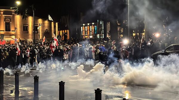 Cuộc biểu tình của phe đối lập ở Tbilisi - Sputnik Việt Nam