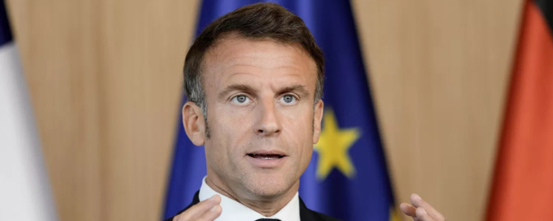 Tổng thống Pháp Emmanuel Macron - Sputnik Việt Nam, 1920, 09.10.2025