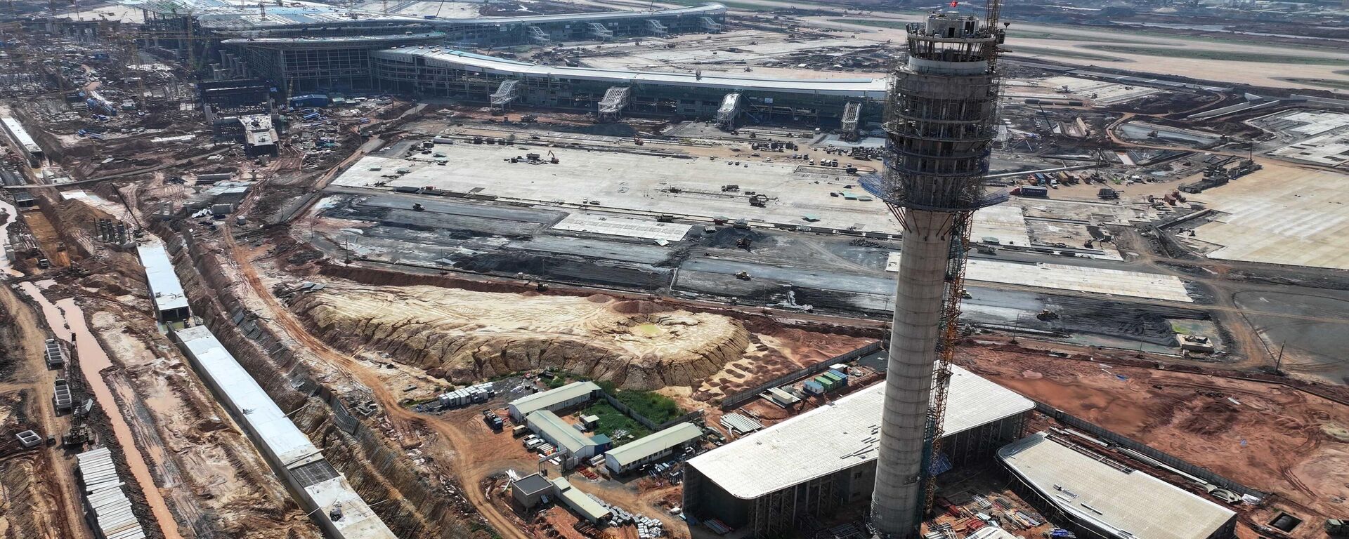 Các hạng mục đang thi công tại sân bay Long Thành - Sputnik Việt Nam, 1920, 09.10.2025