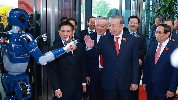 Tổng Bí thư Tô Lâm dự Đại hội đại biểu Đảng bộ Chính phủ lần thứ nhất - Sputnik Việt Nam