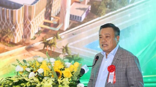 Chủ tịch UBND Thành phố Hà Nội Trần Sỹ Thanh phát biểu tại buổi lễ - Sputnik Việt Nam