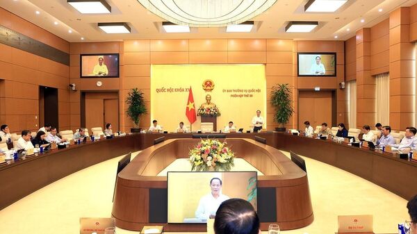 Quang cảnh phiên họp sáng 15/10
 - Sputnik Việt Nam