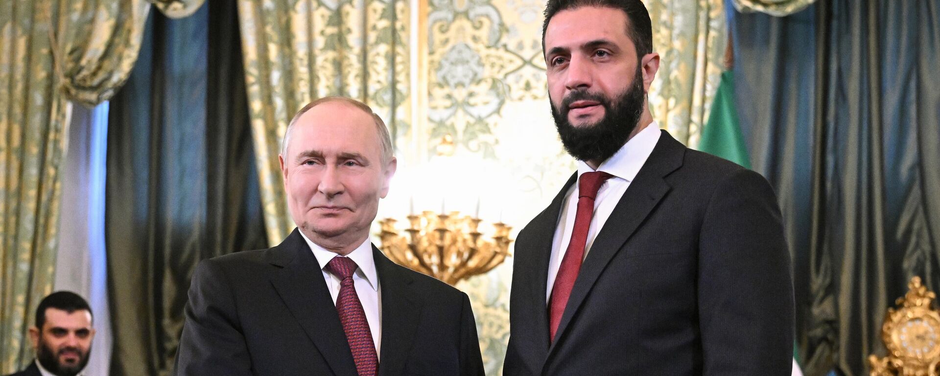 Cuộc gặp giữa Tổng thống Vladimir Putin và Tổng thống Syria Ahmed al-Sharaa - Sputnik Việt Nam, 1920, 15.10.2025