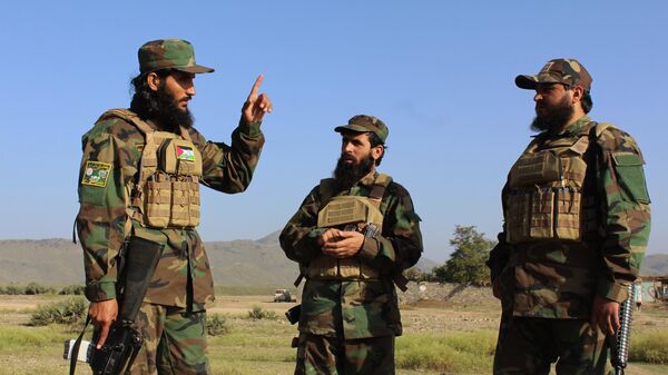 Những người lính Afghanistan ở biên giới - Sputnik Việt Nam