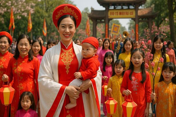 Âu Cơ – Lễ hội Đền Mẫu Âu Cơ - Sputnik Việt Nam