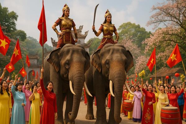 Hai Bà Trưng – Lễ hội Hai Bà Trưng (Mê Linh) - Sputnik Việt Nam