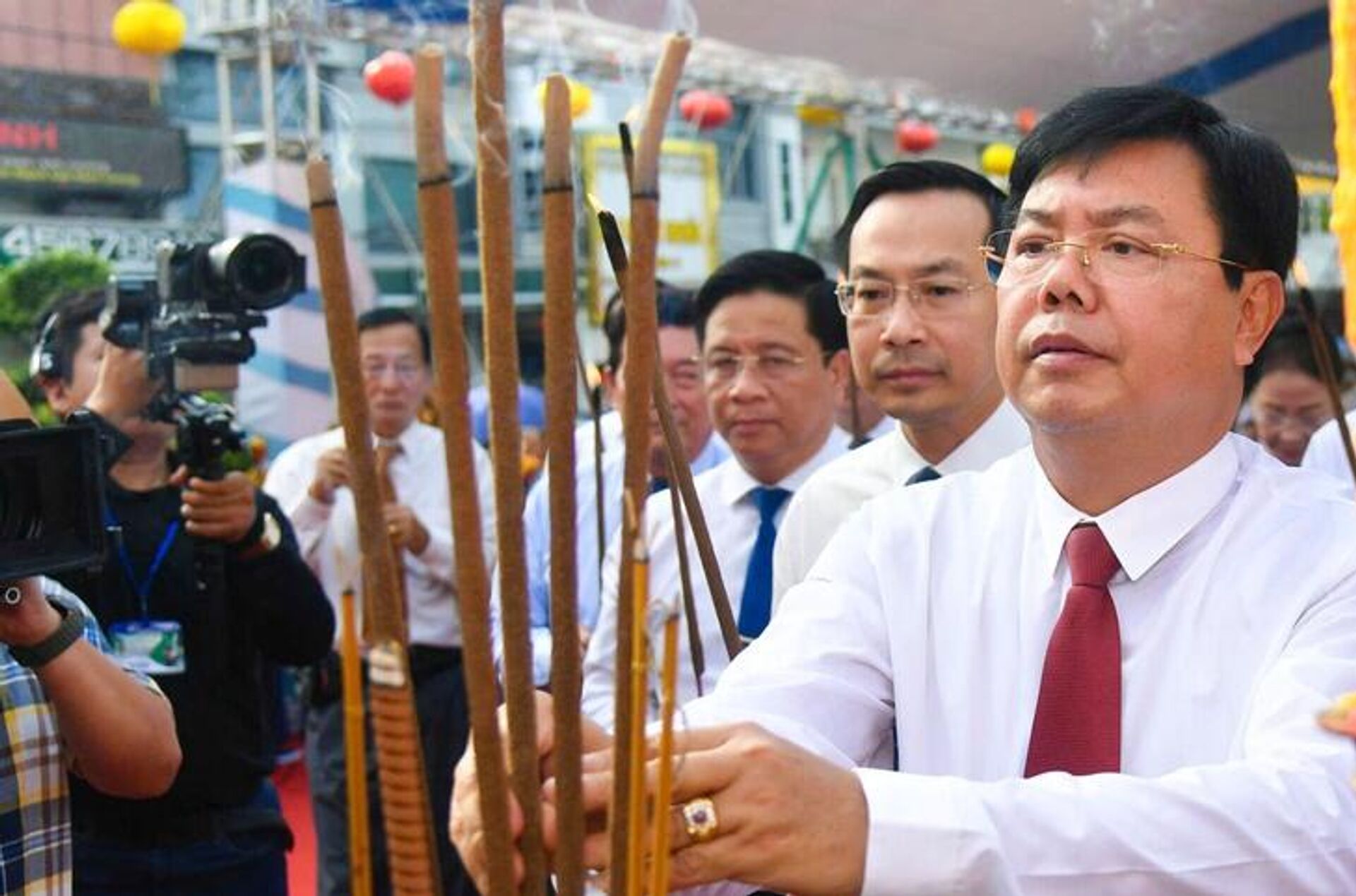 Lãnh đạo An Giang dâng hương tưởng nhớ Anh hùng dân tộc Nguyễn Trung Trực - Sputnik Việt Nam, 1920, 18.10.2025