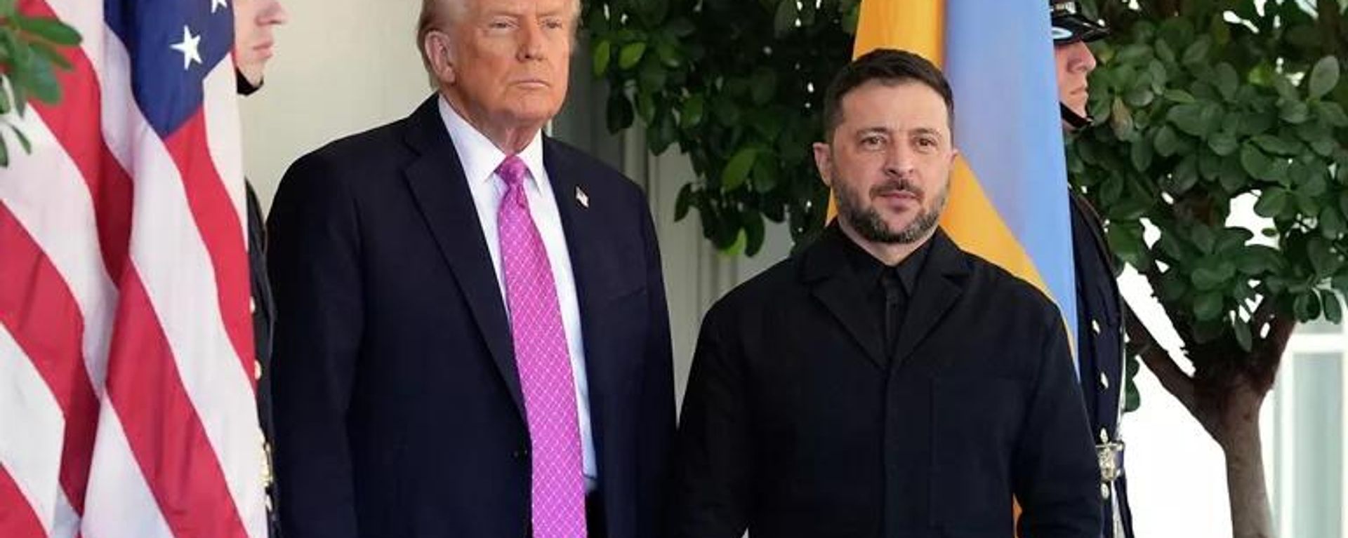 Tổng thống Mỹ Donald Trump và Vladimir Zelensky - Sputnik Việt Nam, 1920, 29.07.2026