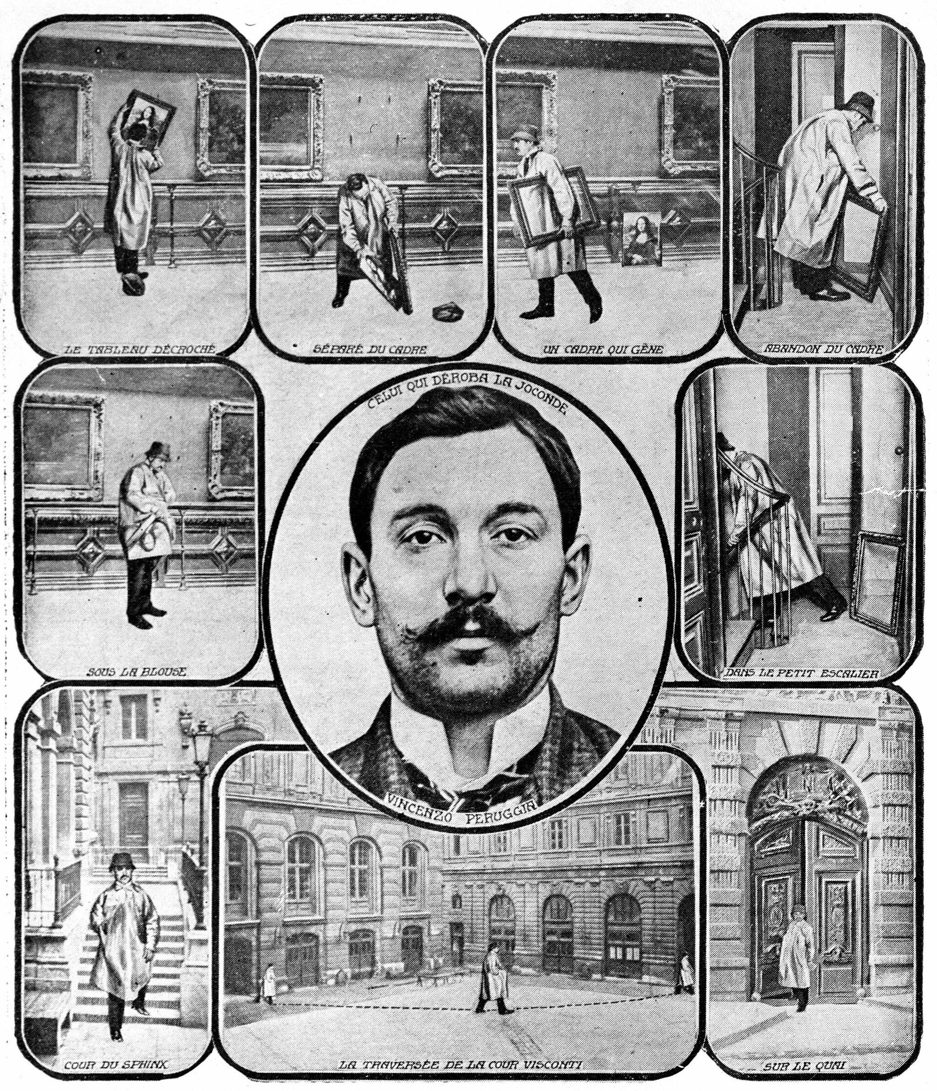 Tái hiện vụ trộm bức tranh Mona Lisa do Vincenzo Peruggia, cựu nhân viên bảo tàng Louvre, thực hiện Tái hiện vụ trộm bức tranh Mona Lisa do Vincenzo Peruggia, cựu nhân viên bảo tàng Louvre, thực hiện - Sputnik Việt Nam, 1920, 21.10.2025