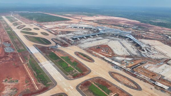 Đường cất hạ cánh, nhà ga, đài kiểm soát không lưu sân bay Long Thành
 - Sputnik Việt Nam