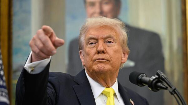 Tổng thống Mỹ Trump  - Sputnik Việt Nam