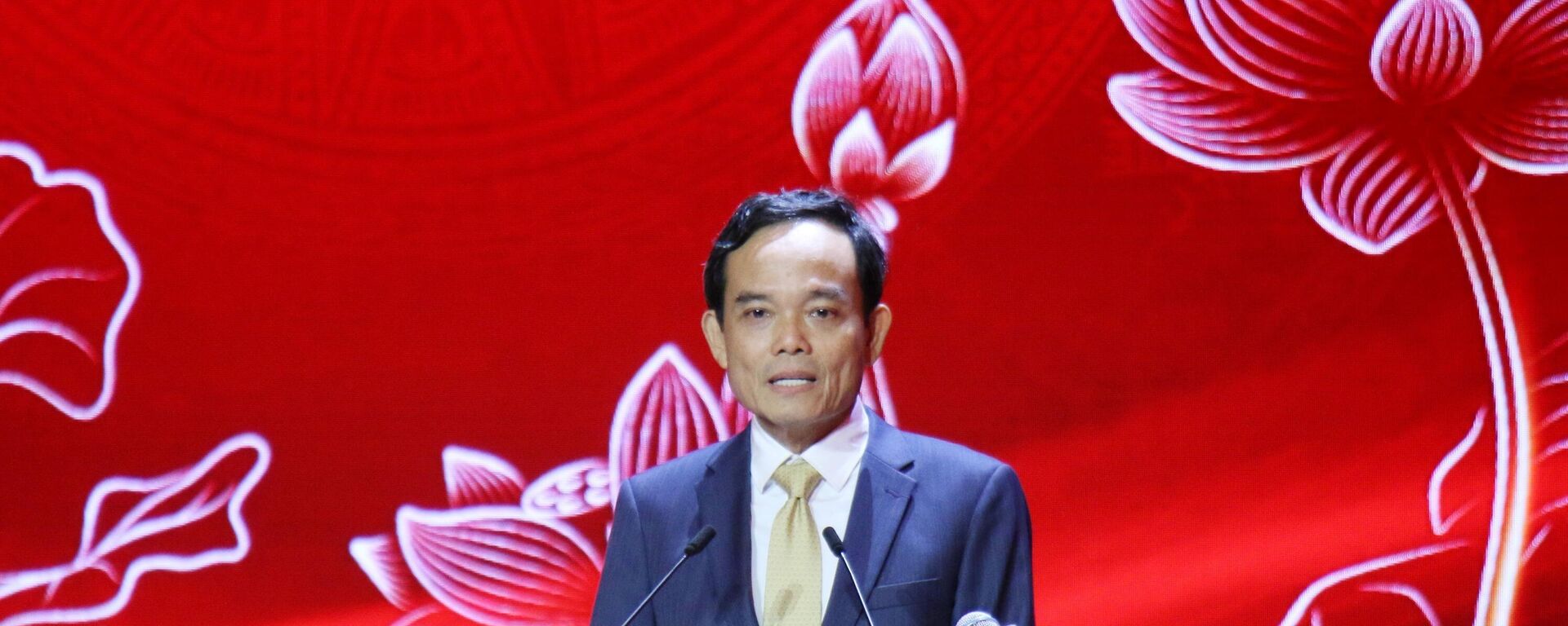 Ông Trần Lưu Quang, Bí thư Thành ủy Thành phố Hồ Chí Minh phát biểu tại Hội nghị - Sputnik Việt Nam, 1920, 22.10.2025