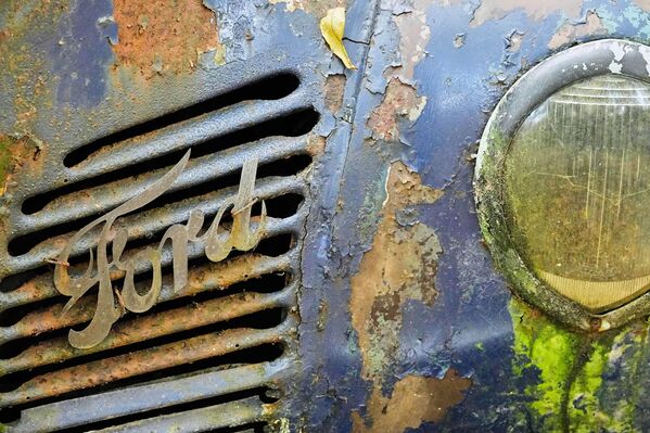 Chiếc xe cổ trong công viên xe cổ tư nhân ở Mettmann, Đức - Sputnik Việt Nam