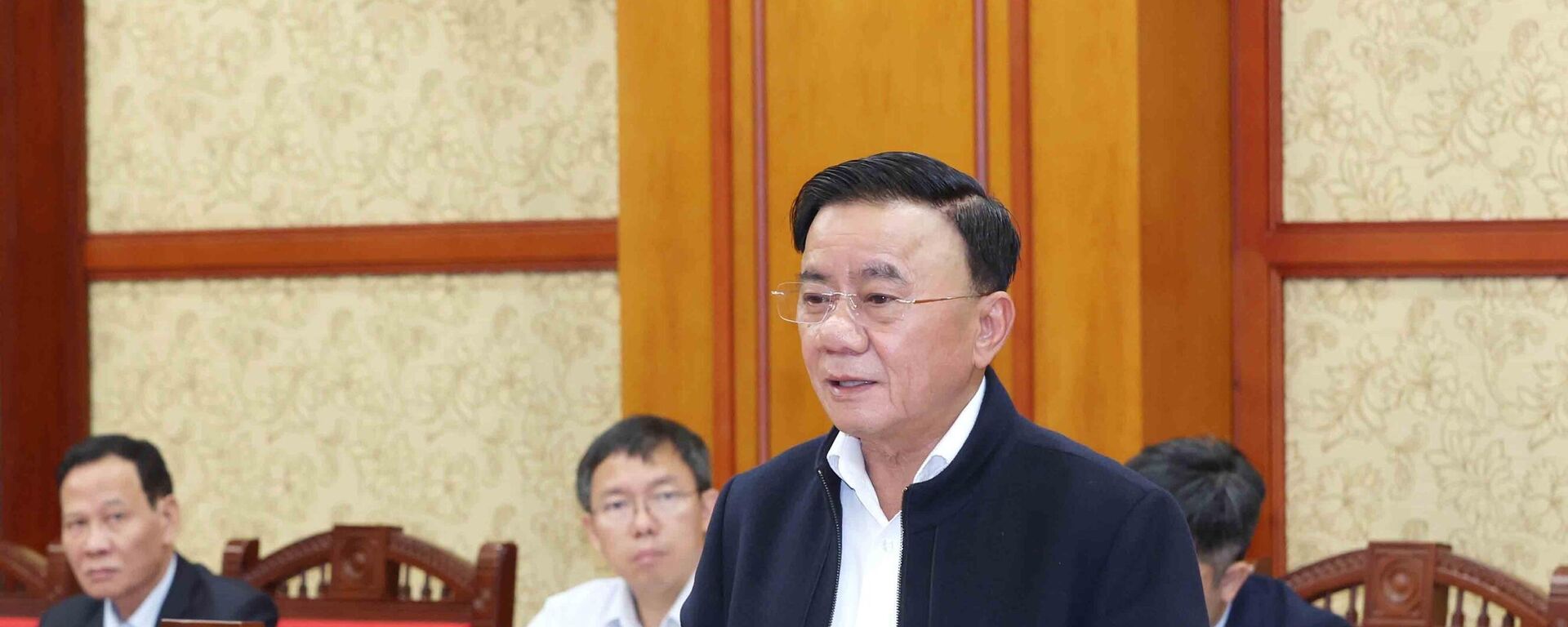 Đồng chí Trần Cẩm Tú, Uỷ viên Bộ Chính trị, Thường trực Ban Bí thư phát biểu chỉ đạo - Sputnik Việt Nam, 1920, 24.10.2025
