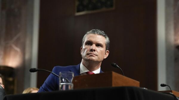 Người đứng đầu Lầu Năm Góc Pete Hegseth - Sputnik Việt Nam