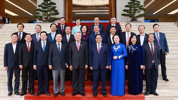 Thủ tướng trao Quyết định bổ nhiệm Phó Thủ tướng Chính phủ, Bộ trưởng nhiệm kỳ 2021 - 2026 - Sputnik Việt Nam