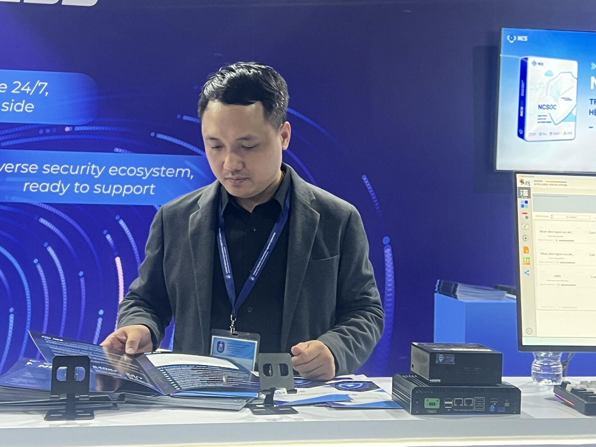 Đại diện Công ty Cổ phần An ninh mạng Quốc gia Việt Nam (NCS) - ông Phạm Trung Thành - Sputnik Việt Nam, 1920, 25.10.2025