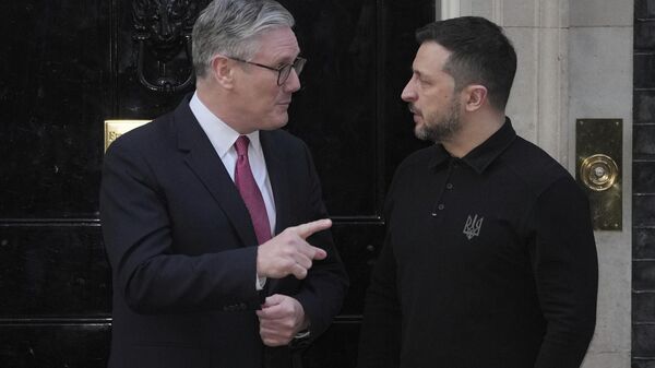 Thủ tướng Anh Keir Starmer và Vladimir Zelensky - Sputnik Việt Nam