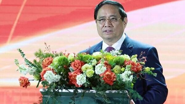Thủ tướng Phạm Minh Chính đánh giá cao Hội chợ Mùa Thu 2025 được tổ chức lần đầu tiên nhưng đã đạt được “6 nhất”. - Sputnik Việt Nam