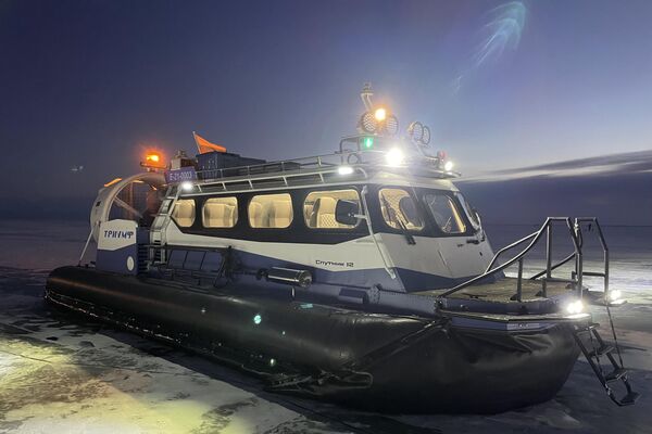 Tàu đệm khí phù hợp để sử dụng quanh năm, 24 giờ mỗi ngày. - Sputnik Việt Nam