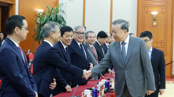 Tổng Bí thư Tô Lâm và các đại biểu - Sputnik Việt Nam